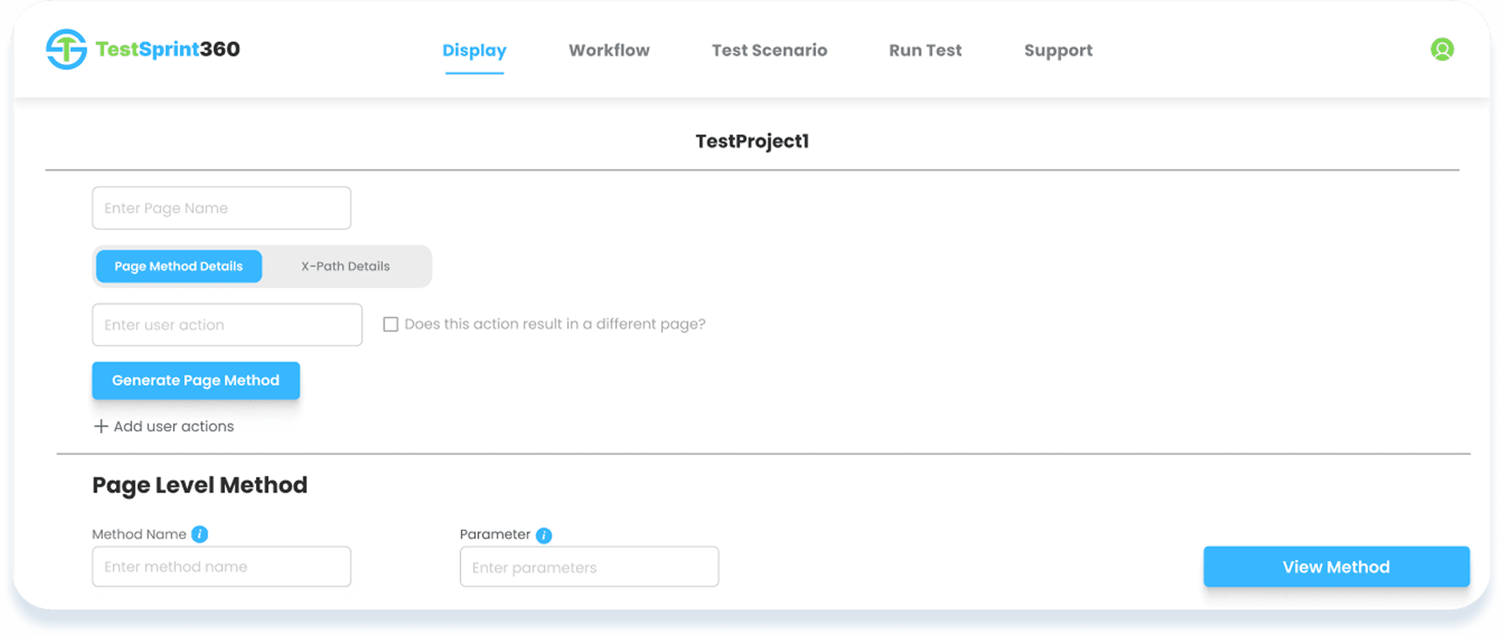 Set up your pages UI